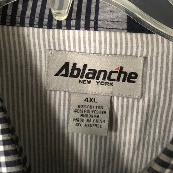 Ablanche Men's Short Sleeve Shirt - Picture 2 of 2
